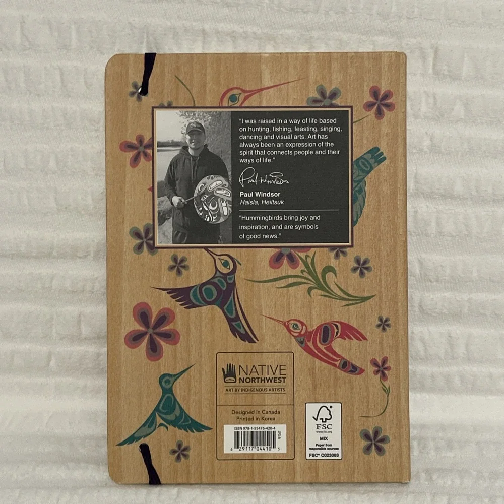 5 mini/small notebooks 3 C.R. Gibson's & 1 astronomy, 1 hummingbird journaling